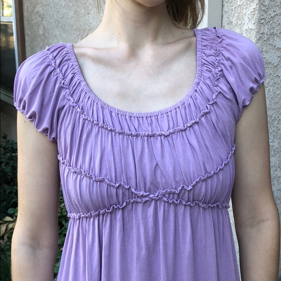 Lilac Max Studio Dress With Ruffles - Picture 2 of 6